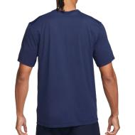 T-shirt Bleu Homme Nike Hyverse 410 vue 2