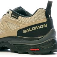 Chaussures de randonnée Beige/Noire Femme Salomon X Ward vue 7