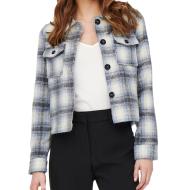 Veste Beige/Gris/Bleu Femme Only Lou