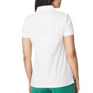 Polo Blanc Femme TBS BONIEPOL vue 2