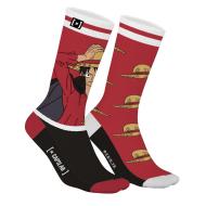 Chaussettes Rouge/Noir Homme Capslab SCS pas cher