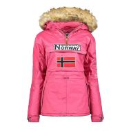 Parka Rose Fille Geographical Norway Bridget pas cher