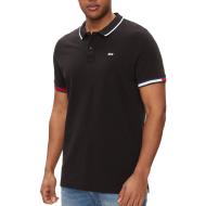 Polo Noir Homme Tommy Hilfiger DM0DM12963