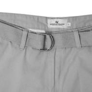 Short Gris Homme American College Chino vue 3