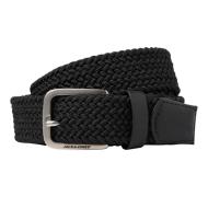 Ceinture Tressée Noir Homme Jack & Jones Deblin Woven pas cher