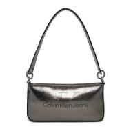 Sac à main Argenté Femme Calvin Klein Jeans Sculpted pas cher