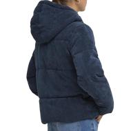 Doudoune Velours Côtelé Marine Femme JDY Vita vue 2