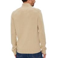 Pull 1/4 Zip Beige Homme Tommy Hilfiger Light vue 2