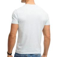 T-shirt Bleu Clair Chiné Homme Superdry Vintage LogoR6Ts vue 2