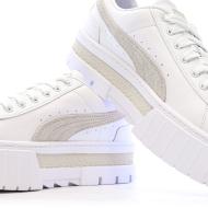Baskets Blanc/Beige Femme Puma Mayze 381983 vue 7