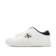 Baskets Blanches Homme Calvin Klein Jeans Classic Cupsole pas cher