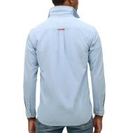 Chemise Bleu Homme Superdry Oxford vue 2