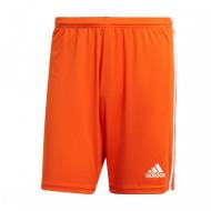 Short Orange Garçon Adidas Squad pas cher