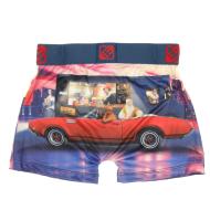 Boxer Rouge/Marine Garçon Freegun Art Attack Food Truck vue 2