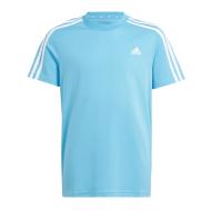 T-shirt Bleu Clair Garçon Adidas IS2565 pas cher