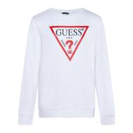 Sweat Blanc Enfant Guess pas cher