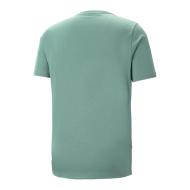 T-shirt Bleu/Vert Homme Puma Essential +2 vue 2