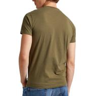 T-shirt Kaki Homme Pepe jeansCount vue 2