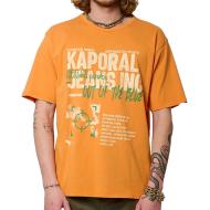 T-Shirt Orange Homme Kaporal BELEM pas cher
