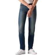 Jean 724 Bleu Moyen Femme Levi's Shaping Slim Med Indigo
