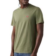 Camiseta verde oliva para hombre Levi's Ss Classic Hm Tee
