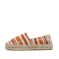 Espadrilles Orange/Beige Femme Pare Gabia Anaia