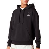 Sweat Zippé Noir Femme Converse Embroidered pas cher