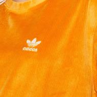 T-shirt en Velours Orange Femme Adidas H37840 vue 3