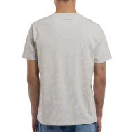 T-shirt Gris/Ecru Homme Teddy Smith Areski vue 2