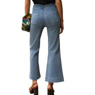 Jean flare Bleu Femme Oraije Elenette vue 2