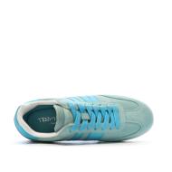 Baskets Turquoise/Verte Femme Teddy Smith 120132 vue 4