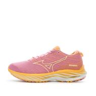 Chaussures de Running Rose Femme Mizuno Wave Rider pas cher