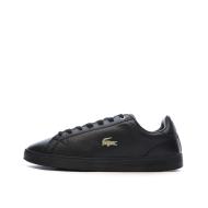 Baskets Noires Homme Lacoste Court pas cher