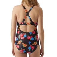 Maillots de bain de Grossesse Noir Femme Mamalicious Bow Flower vue 2