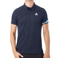 Polo Marine Homme Le Coq Sportif Heritage pas cher