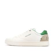 Baskets Blanches/Vertes Homme Teddy Smith 120100 pas cher
