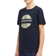 T-shirt Marine Garçon Jack & Jones Branding pas cher