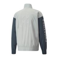 Coupe-Vent 1/2 zip Gris Homme Puma FD Train Logo vue 2