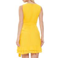 Robe Jaune MORGAN ROSVAL vue 2