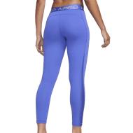 Legging Bleu Femme Nike Tght Shine vue 2