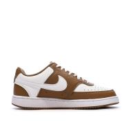 Baskets Marron/Blanches Femme Nike Court Vision Lo vue 2