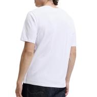 T-Shirt Blanc/Rouge Homme Jack & Jones Hurban vue 2