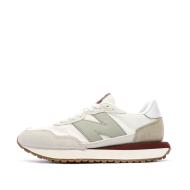 Baskets Beiges/Vertes Femme New Balance 237 pas cher