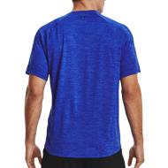 Maillot de sport Bleu Roi Homme Under Armour Tech 2.0 SS vue 2