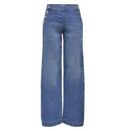 Jean Loose Bleu Moyen Femme Bleu Only Mollie vue 2