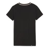 T-shirt Noir Femme Puma Squad 677897 vue 2