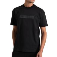 T-shirt Noir Homme Calvin Klein Jeans Embroidered pas cher