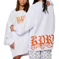 Sweat Blanc mixte Kaporal Vorb