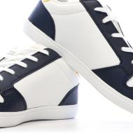 Baskets Marine/Blanches Garçon Le Coq Sportif Breakpoint vue 7