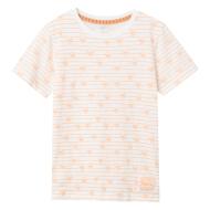 T-shirt Blanc/Orange Garçon Name It Kent pas cher